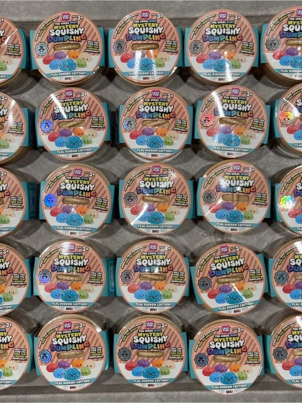 Mini RMS Dumplings Bundle Of 25 With 1 CONFIRMED SEALED RARE! 🥟🩵